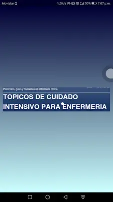 CUIDADO INTENSIVO ENFERMERIA - android App screenshot 2